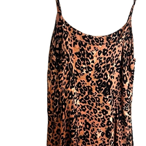 Aritzia Wilfred Isabelle Dress- Leopard Print 90's Mini Dress - Picture 9 of 14